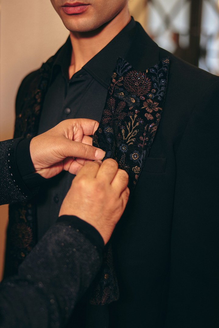 Tailored Black Suit