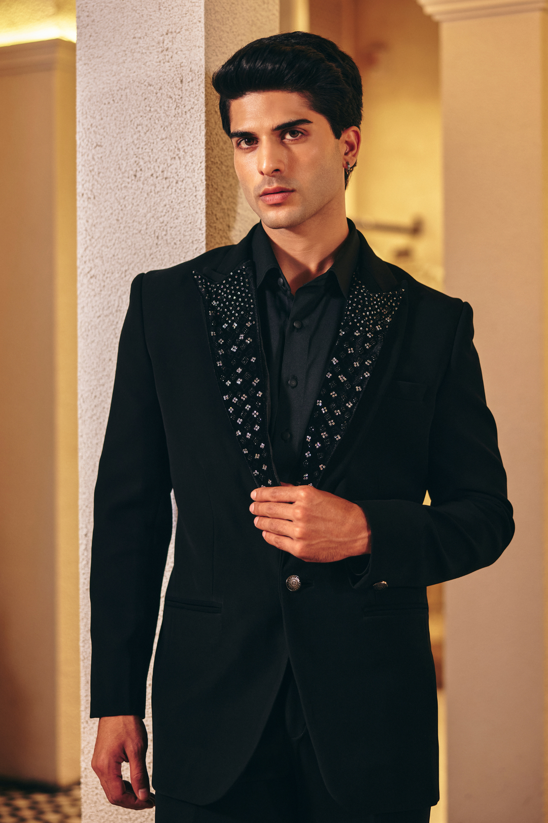 Tailored Black Suit