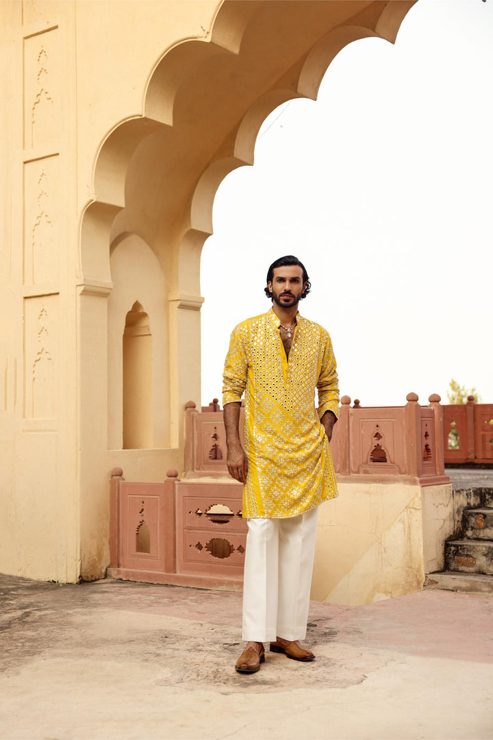Yellow Kurta Set