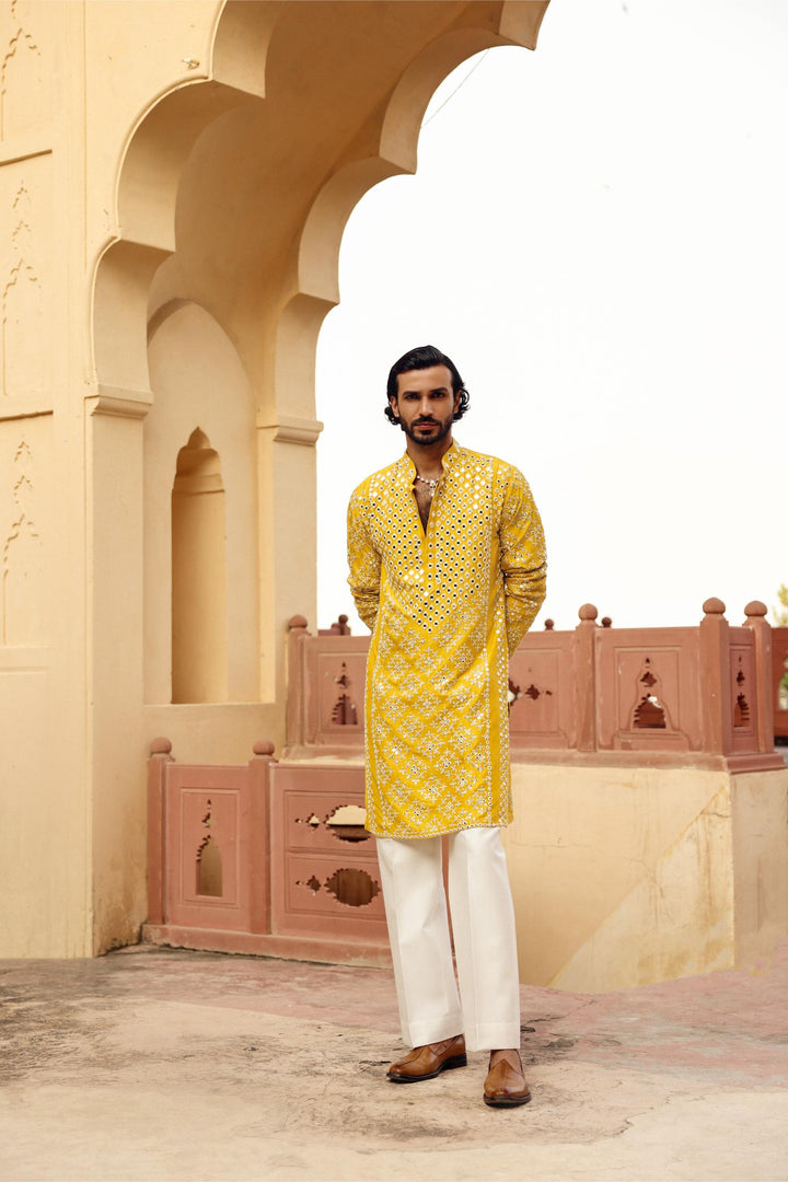 Yellow Kurta Set