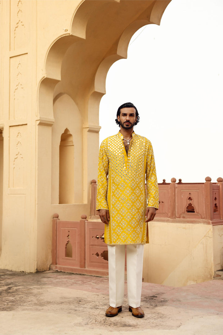Yellow Kurta Set