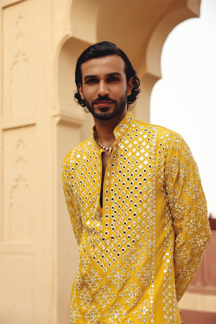 Yellow Kurta Set