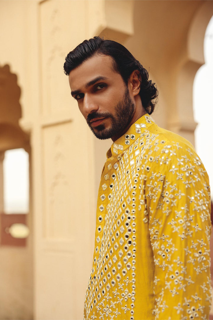 Yellow Kurta Set