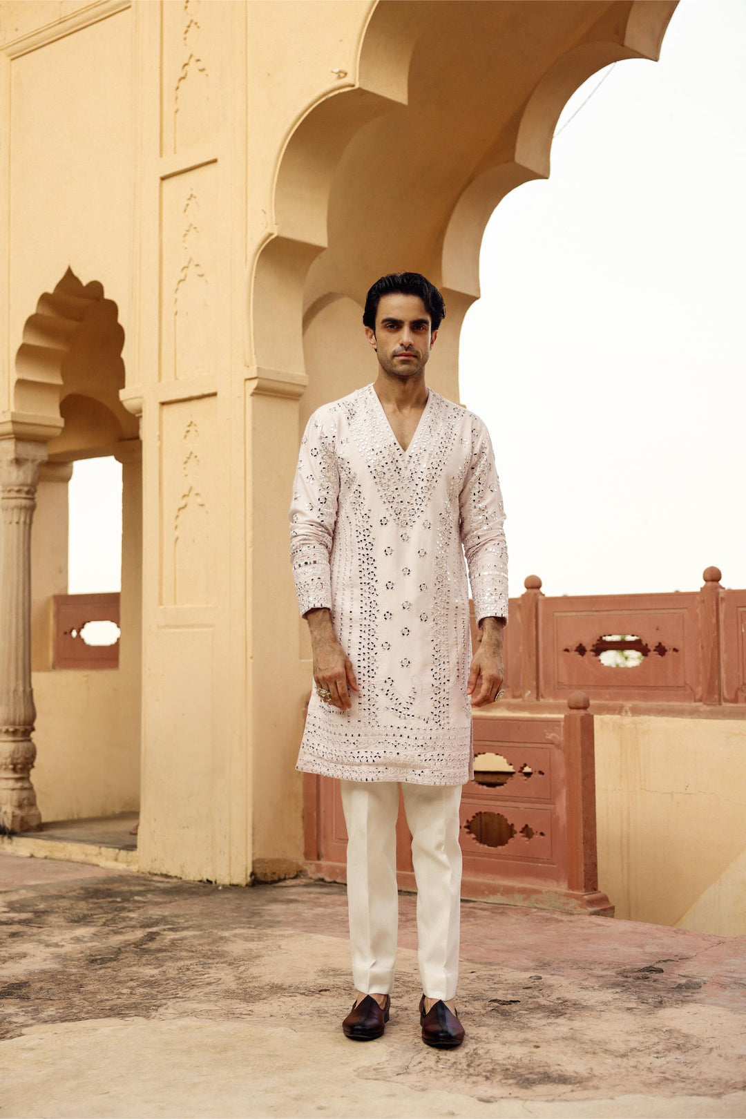 Blush Pink Kurta Set