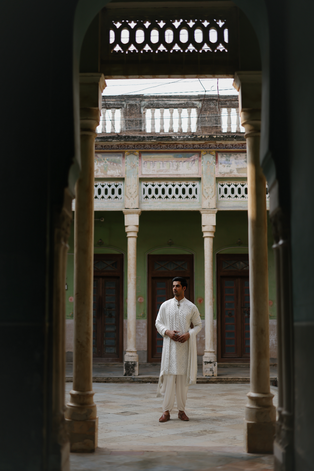 Ivory Kurta Set