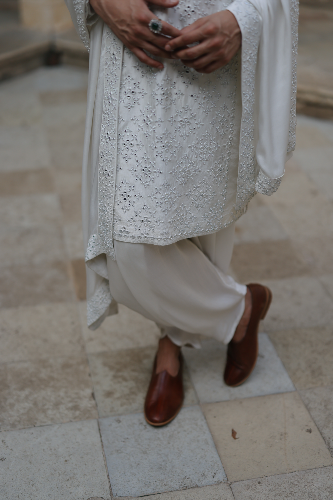 Ivory Kurta Set