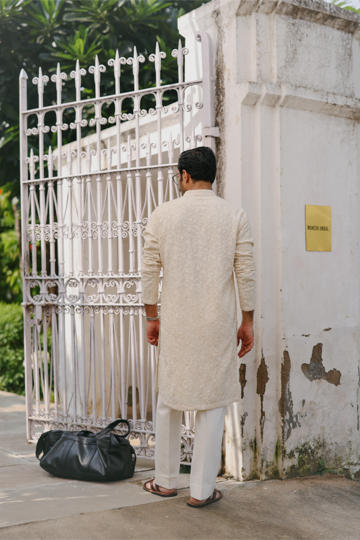 Ivory Kurta Set