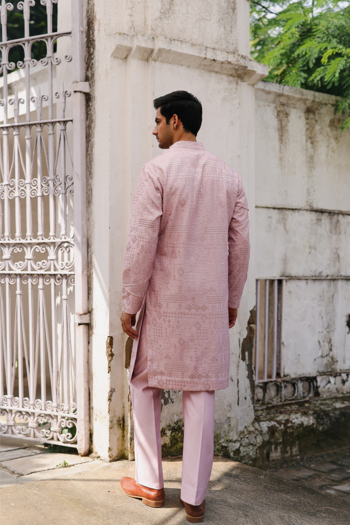 Rose Gold Kurta Set