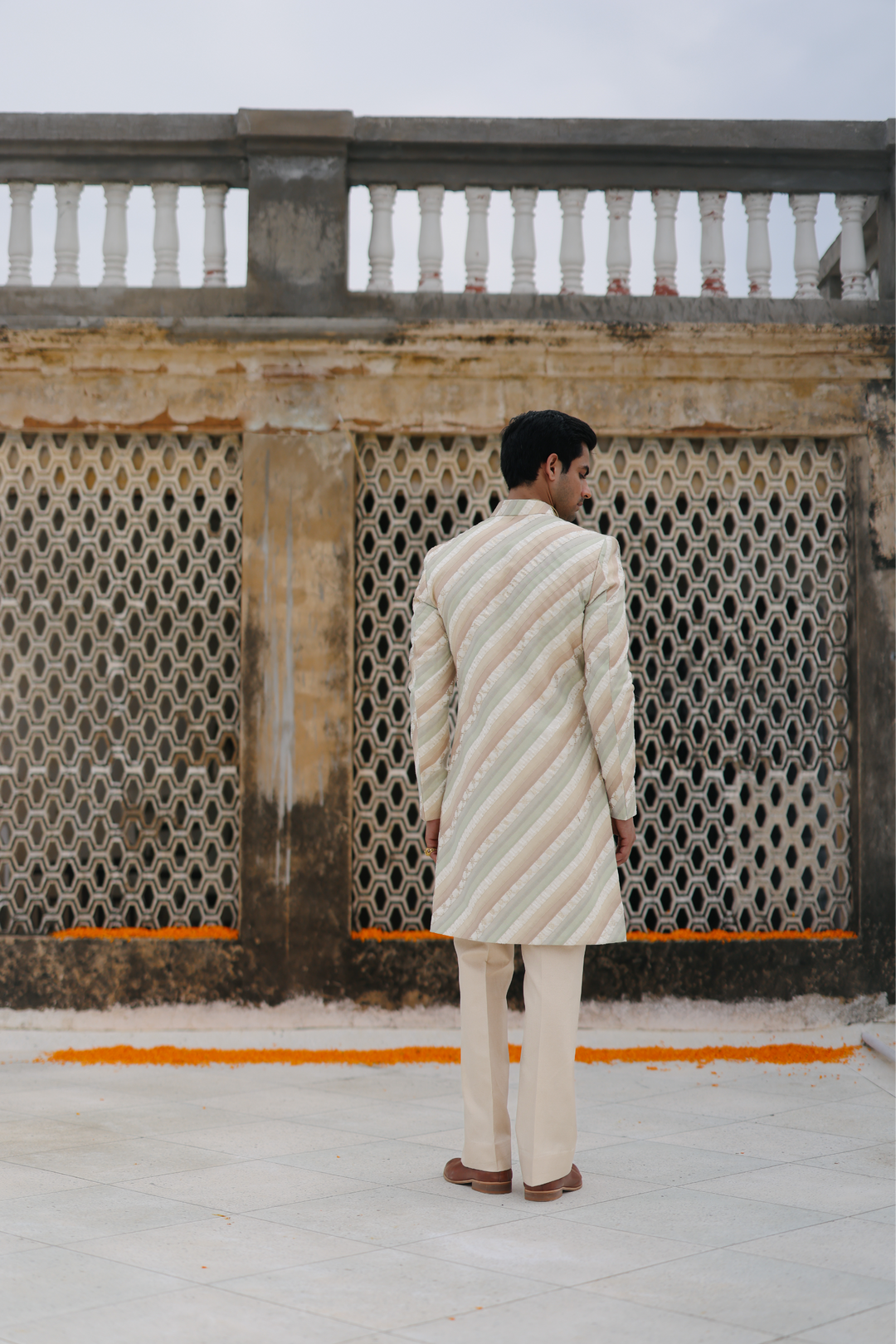 Pastel Indo-western Set