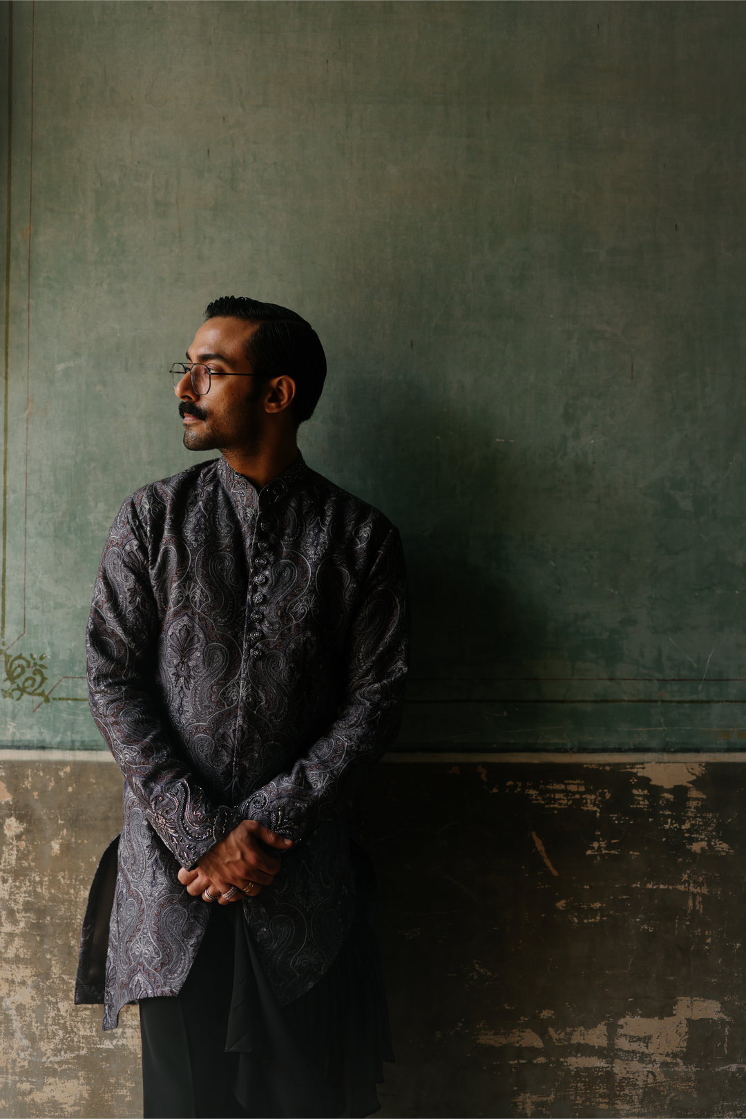 Charcoal Kurta Set