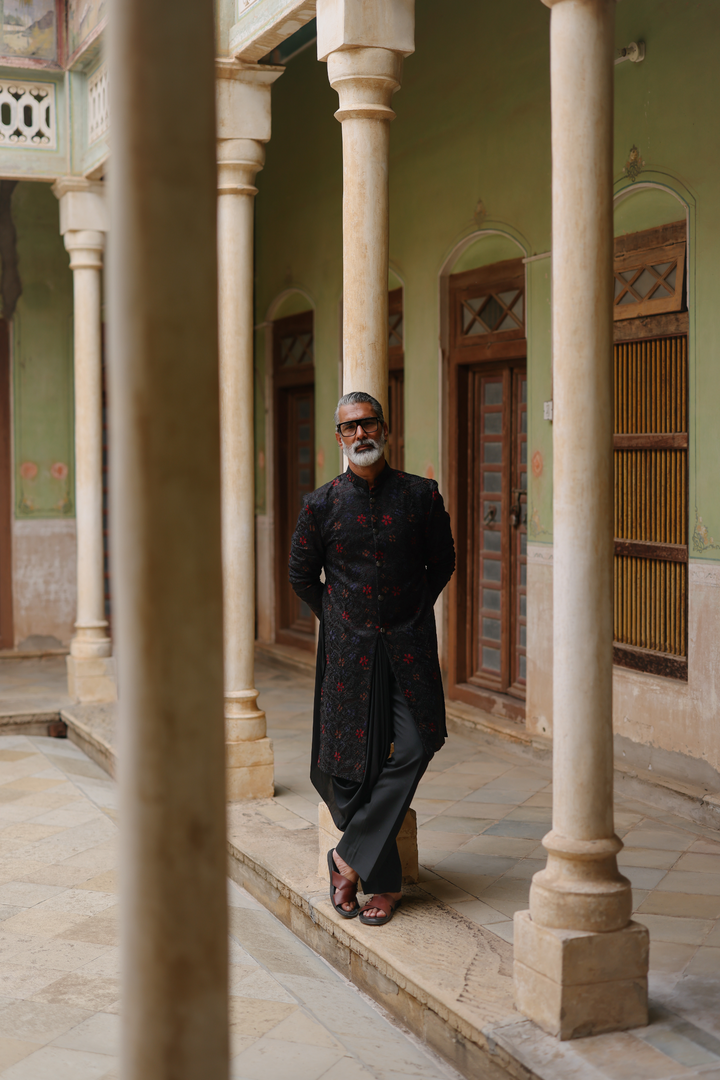 Black Kurta Set