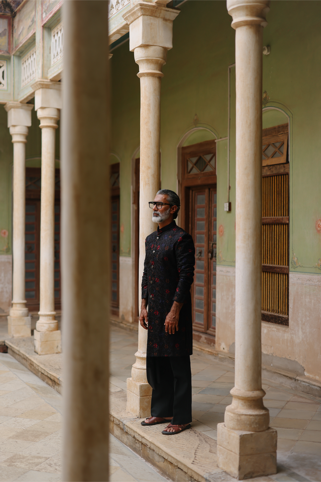 Black Kurta Set