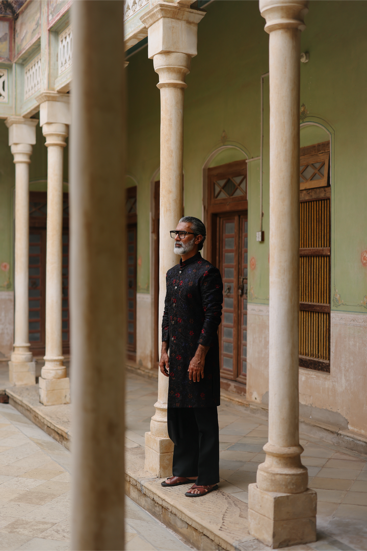 Black Kurta Set