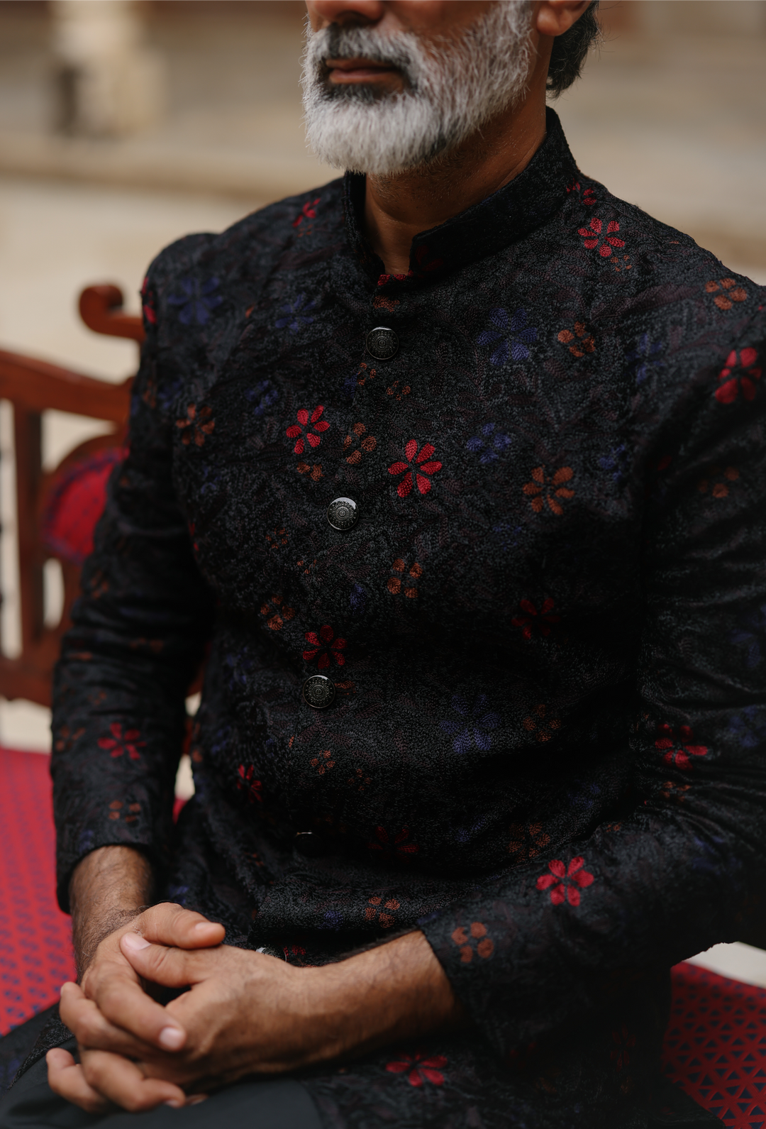 Black Kurta Set