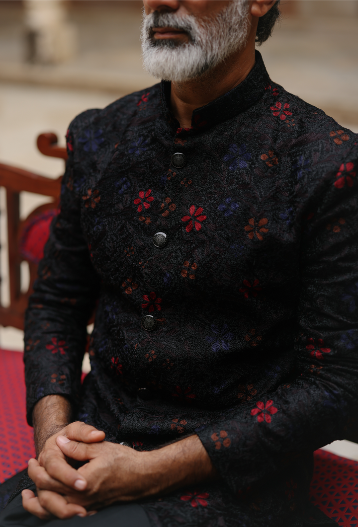 Black Kurta Set
